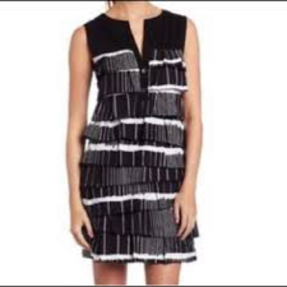 BCBG Maxazria Diana Tiered Dress, L